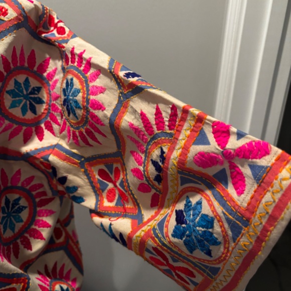 Colorful, long coat, Shannon Passero - Picture 3 of 4